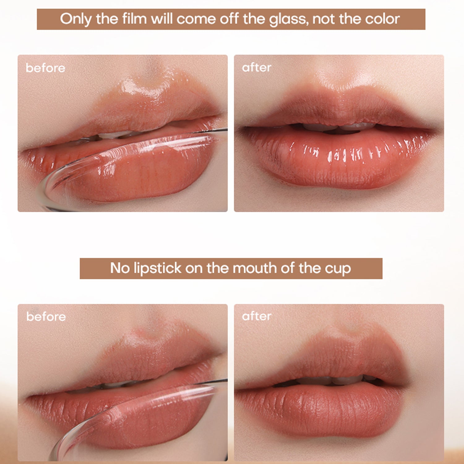 Non-sticky Lip Gloss