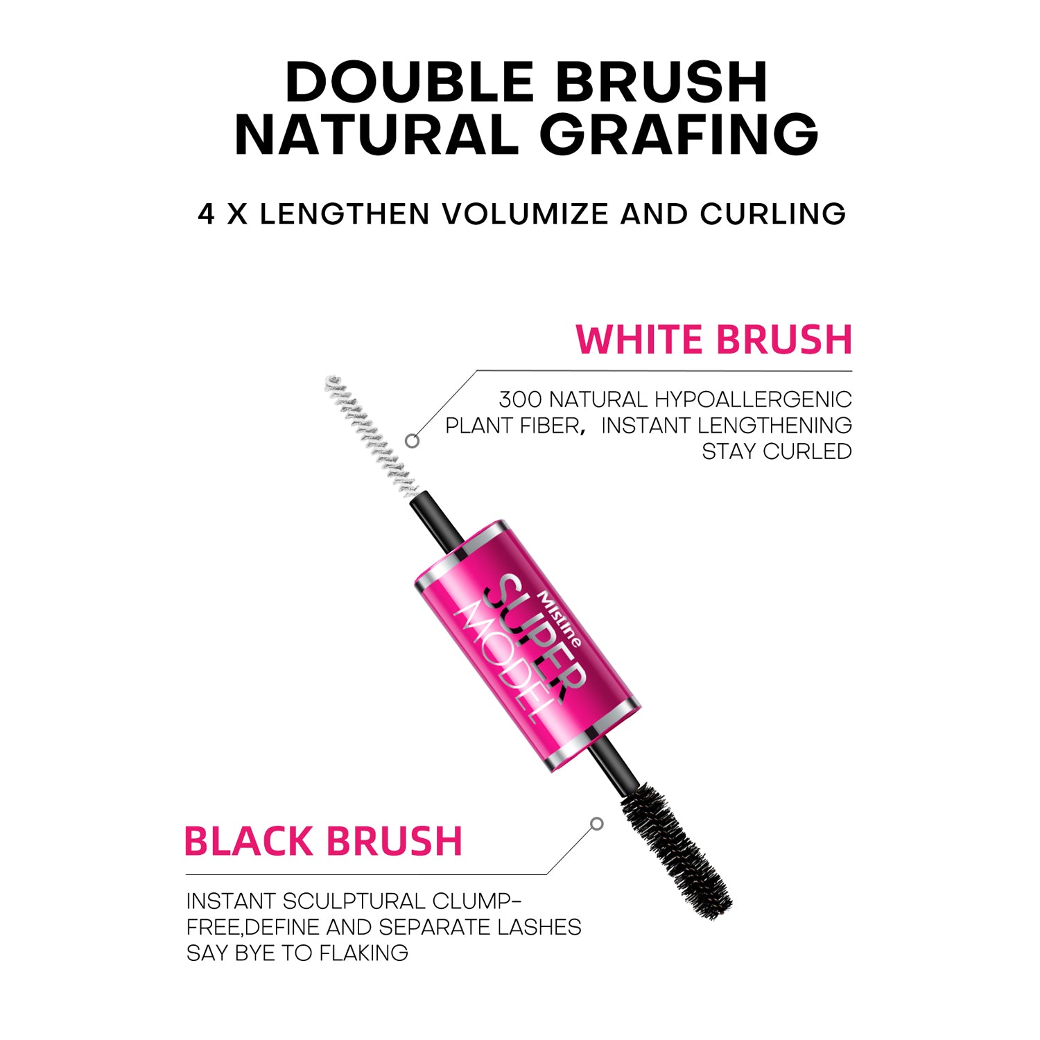 Waterproof Black Mascara